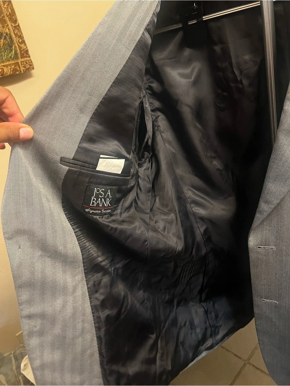 Jos. A. Bank light gray